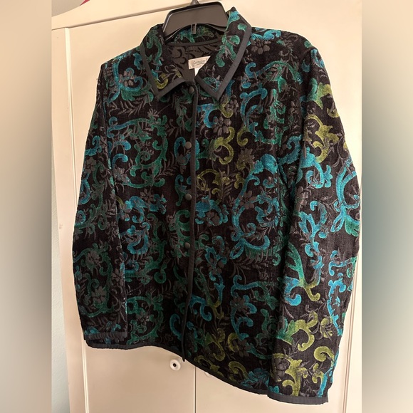 Coldwater Creek Brocade Jacket - Picture 3 of 7
